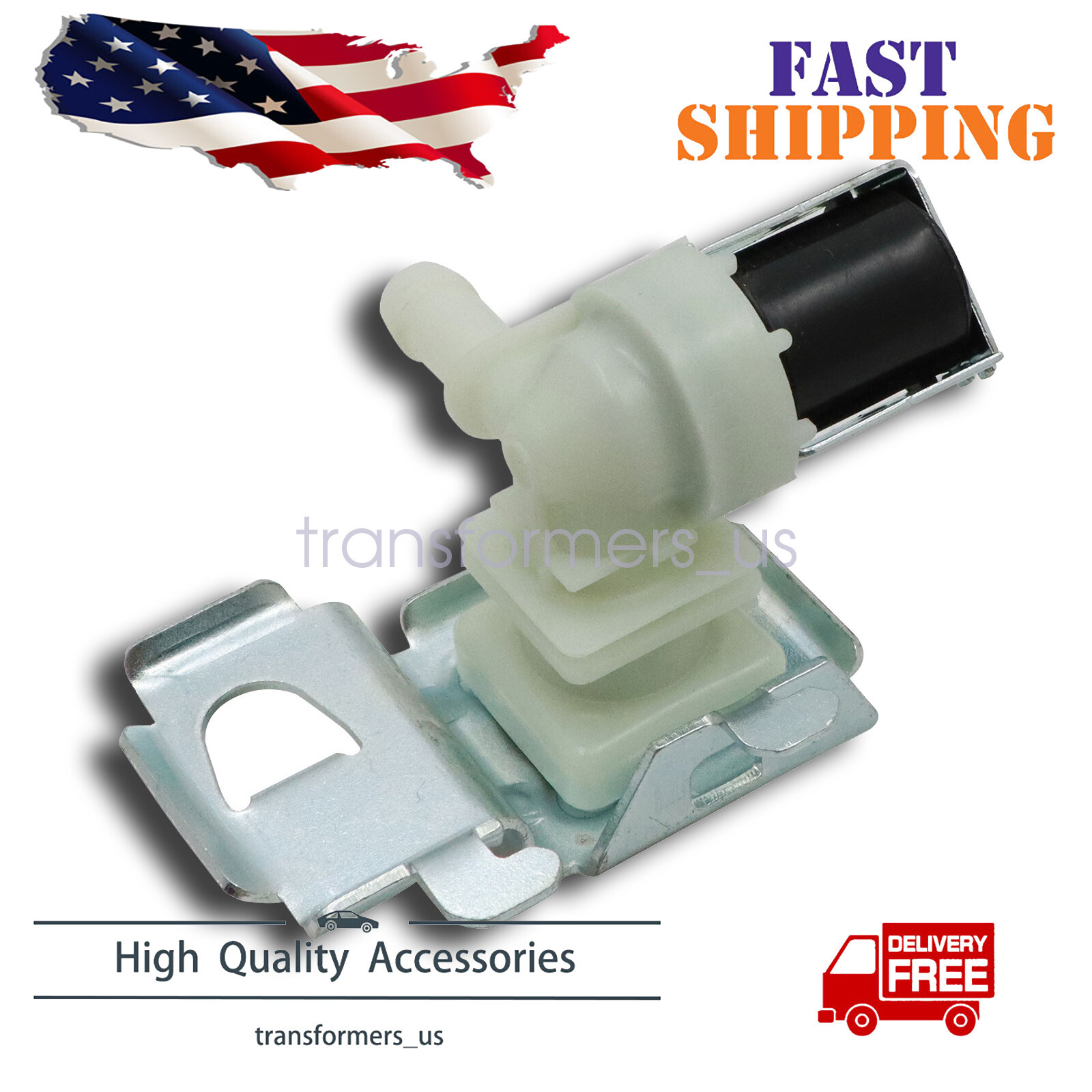 Whirlpool W10158389 Dishwasher Water Valve Replacement - High Quality New