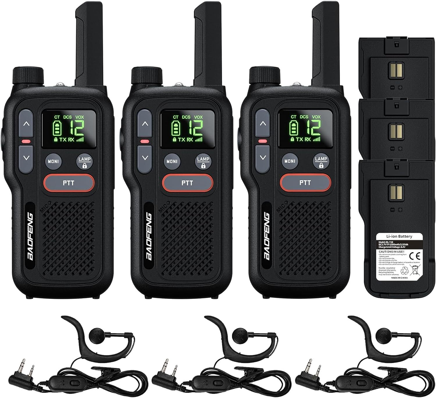 BAOFENG GT-18 Walkie Talkies for Kids Adult, License Free Long Range. Available Now for $30.59