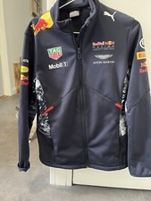 Red Bull Racing F1 Team Ladies Softshell Fleece Jacket Women Size Large (14)