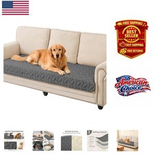 Waterproof Pet Bed Cover - Stylish Anti-Slip Blanket for Sofa  Furniture 30x70