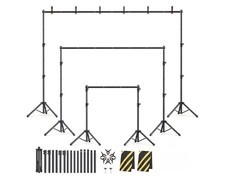Backdrop Stand Kit 6 Widths 10x7.5ft Background Stand