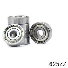 10pcs Deep Groove Ball Bearings 623/608/605/625/626/688zz High Speed Bearings