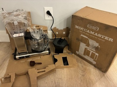Technivorm MOCCAMASTER  KBGV Coffee Maker Machine Brushed Silver 53940