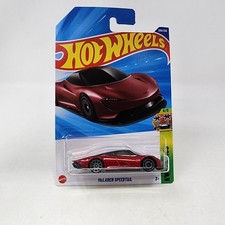 NEW SEALED Hot Wheels McLaren Speedtail Red 1:64 Diecast Model 209/250