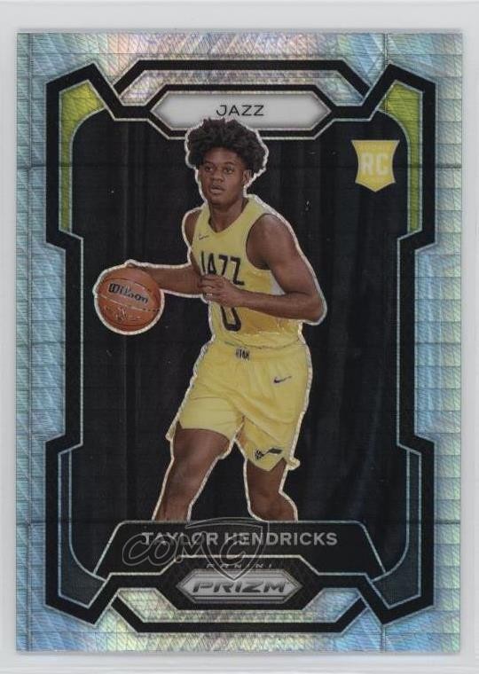 2023-24 Panini Prizm Hyper Prizm Taylor Hendricks #161 13lo