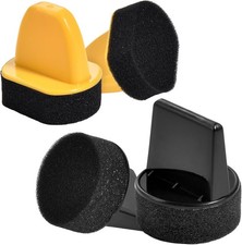 Foam Shoe Polish Dauber, 4 Pcs Sponge Applicators