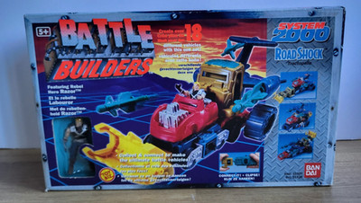 BATTLE BUILDERS ROADSHOCK SYSTEM 2000 TOYBIZ BANDAI 1996 NEW
