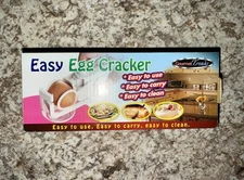 GOURMET TRENDS EASY EGG CRACKER NEW IN BOX