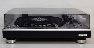 HITACHI PS-58 PLATTENSPIELER VOLLAUTOMATIC SCHWARZ NEUER TONABNEHMER AT-3600L - Bild 1 von 4