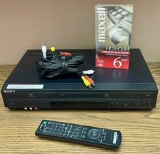 Sony SLV-D380P DVD VCR Combo Player VHS 4 Head Hi-Fi Stereo w/ OEM Remote TESTED