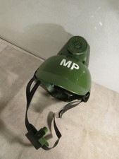 VINTAGE Radio Shack Tandy Military Police Communication Helmet MP