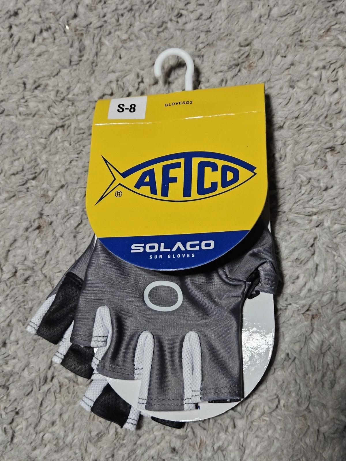 AFTCO "SOLAGO" SUN FISHING GLOVES - SIZE: S (8) - UPF 50 - FISHING - Charcoal
Opens in a new window