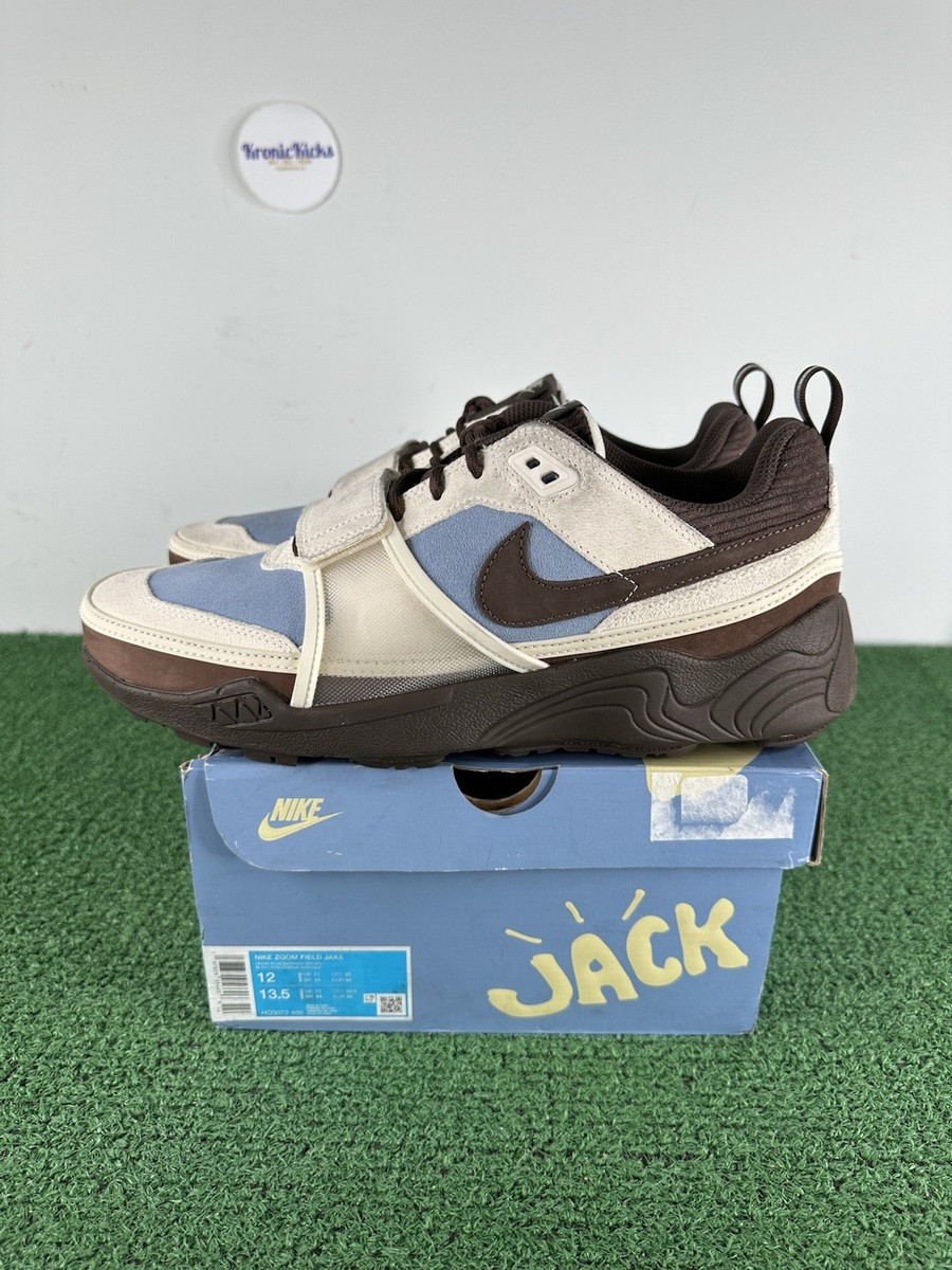Size 12 - Nike Zoom Field Jaxx Travis Scott Cactus Jack Leche Blue