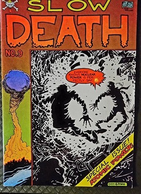 SLOW DEATH FUNNIES #9, 1978, GREG IRONS, LAST GASP, UNDERGROUND COMIC 