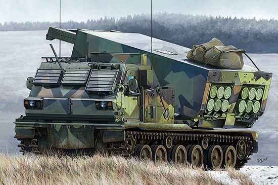 Trumpeter 01048 M270/A1 MULTIPLE LAUNCH ROCKET SYSTEM 1/35 Model Kit
