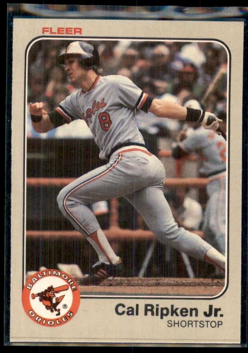 1983 Fleer Cal Ripken Jr. Baltimore Orioles #70