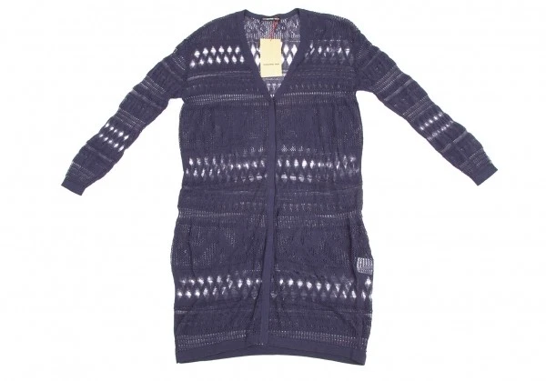 Cárdigan Largo VIVIENNE TAM Algodón Nylon Dragón Encaje (K-127536) Foto 2 de 4