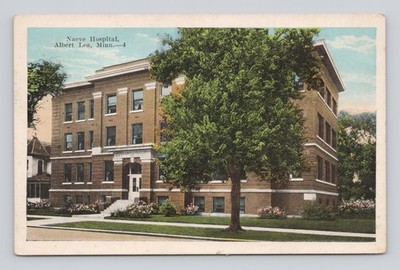 Postcard  Naeve Hospital Albert Lea Minnesota Unposted