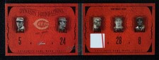 2005 Flair Dynasty Foundations Level 1 Jersey Adam Dunn Austin Kearns HOF 7eo