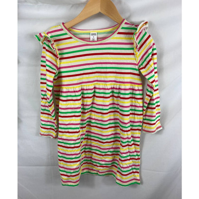 NWOT Harper Canyon Striped Ruffle Dress  4