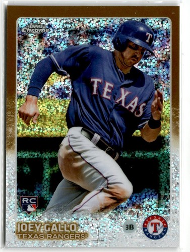 Joey Gallo [Gold] #US103 2015 Topps Chrome Update card
