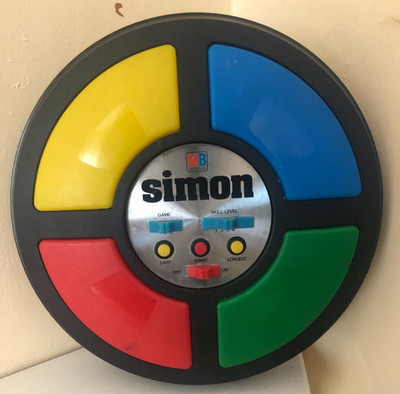 Simon Computer Controlled Game MB Electronics Milton Bradley Unit - UNGETESTET