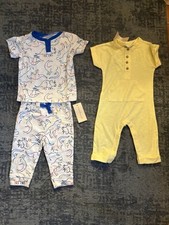 NEW First Impression Baby Boy Romper/Shirt Pants Set 3-6M