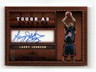 2025 Leaf Glory of the Game #TL-LJ1 Larry Johnson Tough as Leather Autograph 1/7