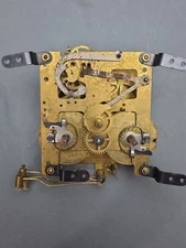 Vintage Brass Clock Movement Gears For Parts Or Repair (Steam Punk)