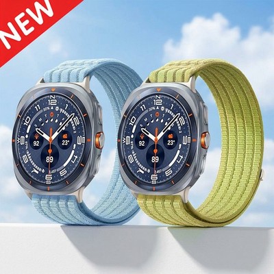 Nylon Breathable Sport Band for Samsung Galaxy Watch Ultra 2024/2025 47mm