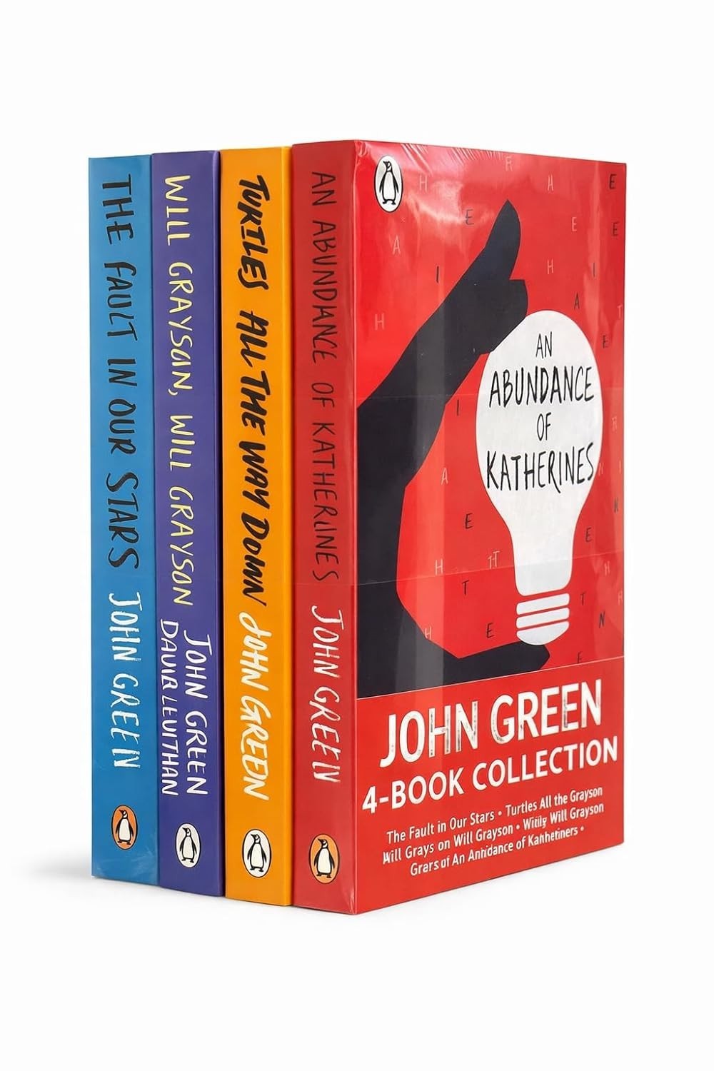 John Green Unisex Green John 4 Books Collection Set(The Fault In Our Stars ,Turtles All The Way, Down Will Grayson Will Grayson & An Abundance Of Katherines) - Image 2
