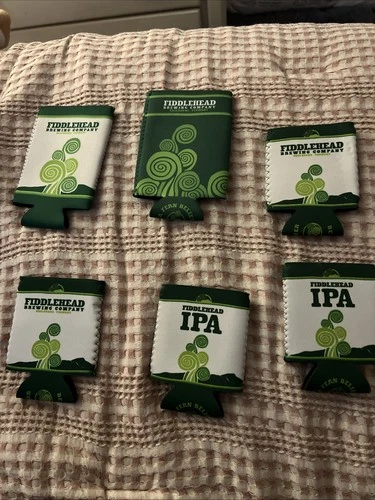 Fiddlehead Can Koosies 6 In Total