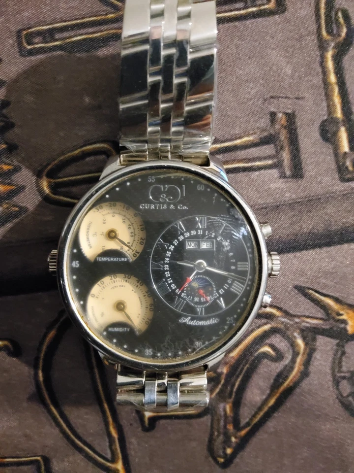 Reloj automático Curtis&co.big time air, carbono edición limitada Foto 4 de 4