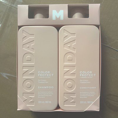 Monday Color Protect + Amino Color Treated Hair, Shampoo Conditioner, 30 FL OZ