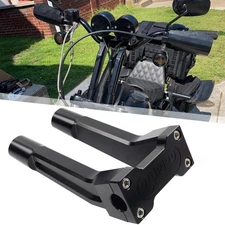 8" Pullback Handlebar Risers Clamp Black Fits for Harley 1" Handlebar