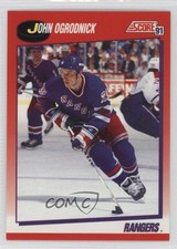 1991-92 Score Canadian Bilingual John Ogrodnick #36 0a4