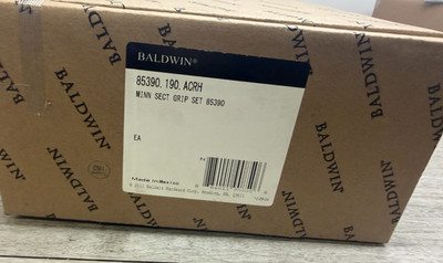 Baldwin 85390102ACRH, Minneapolis Right Handed Sectional Handleset, READ