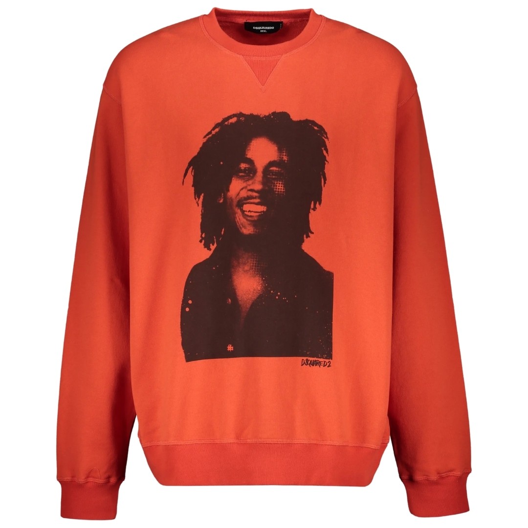 Dsquared2 Bob Marley Cool Fit Orange Sweatshirt 59690₽