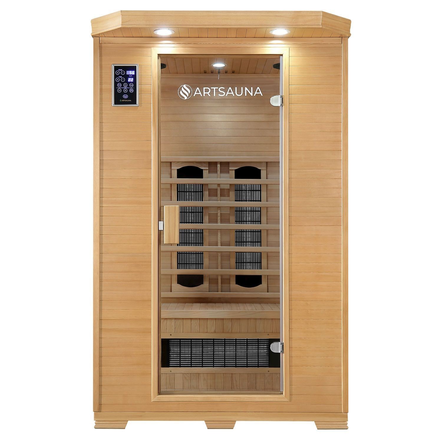 Infrarotkabine Wärmekabine Infrarotsauna LED Oslo Keramikstrahler Artsauna®