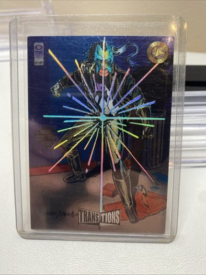 DEATHMATE (Upper Deck 1993) F/X Transition Card T6 The moment: Shadowman