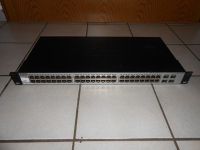 Smart Switch Gigabit D-Link DGS-1210-52 48 Ports + 4 Ports Combo SFP
