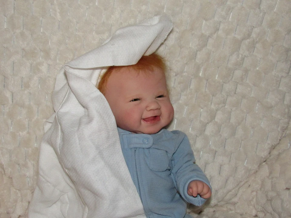 Muñeca Reborn Super Linda Lexi de S. Faber, 20" 4 Lbs. 5 OZ. Certificado de autenticidad Foto 3 de 4