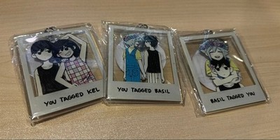 Omori Tag Photo Acrylic Keychain