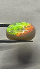 1.86ct Lightning Ridge semi black Opal With Bright  Play Of Colour.