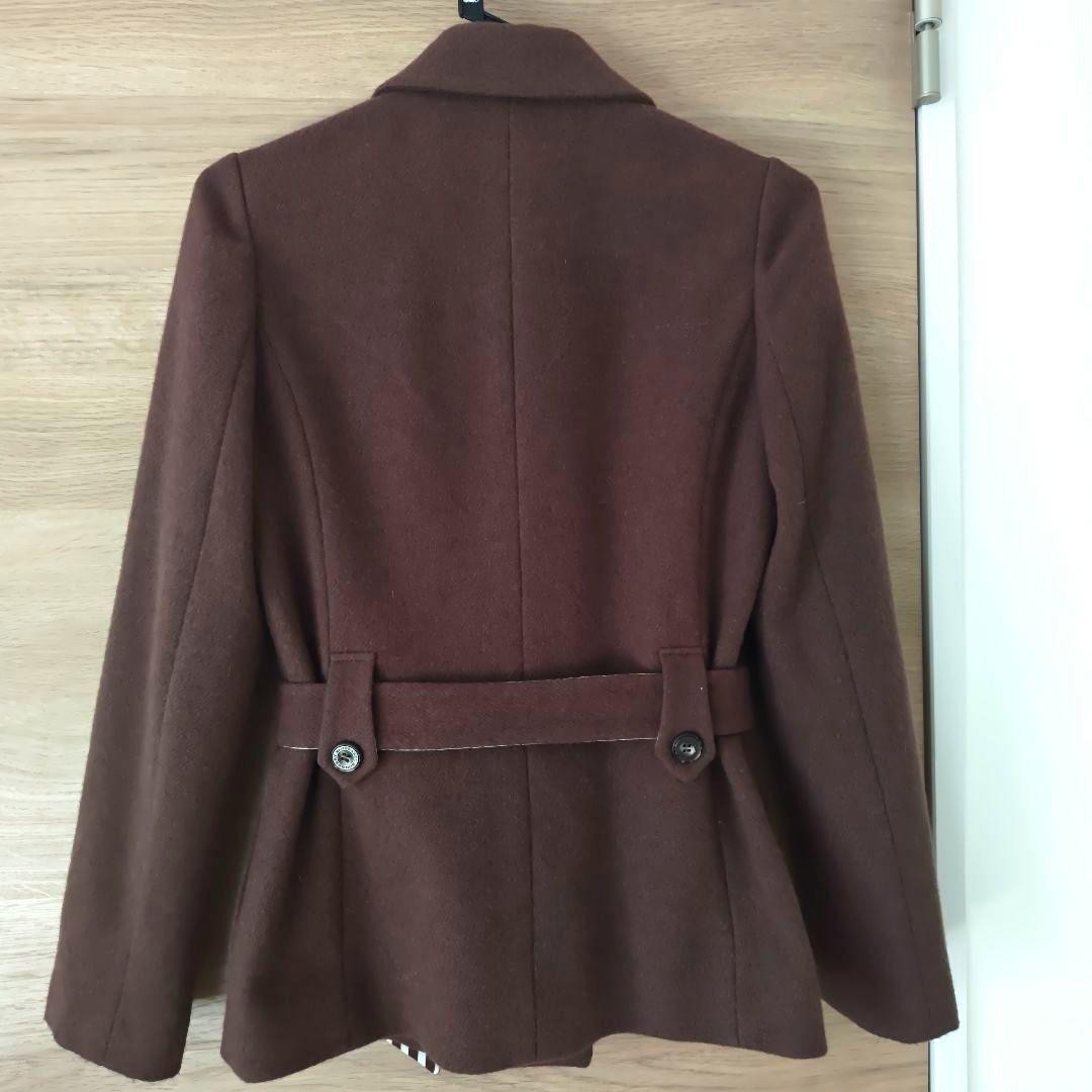 BURBERRY BLUE LABEL Nova Check Trench Coat Women Size 38 Brown From Japan thumbnail 22