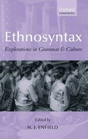 Enfield (U. A.) | Ethnosyntax | Buch | Englisch (2002) | Gebunden | Oup Oxford
