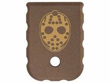 NDZ Glock 17 19 Gen 1-5 Brass Thick Magazine Base Plate Cerakote Burnt Bronze