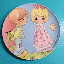 Precious Moments Baby Toddler Plate Gibson Melamine Licensed Vintage 2006