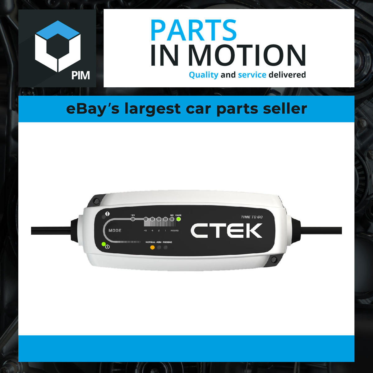 40-162 CT5 Time To Go Battery Charger 5A 15.8V Lead Acid WET MF CA AGM GEL CTEK - Image 5