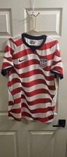 Nike USA Soccer Jersey Red White Striped USMNT Home Shirt Men’s Size XL